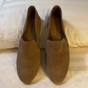 Lucky Brand Carthy Sueded Leather shoes